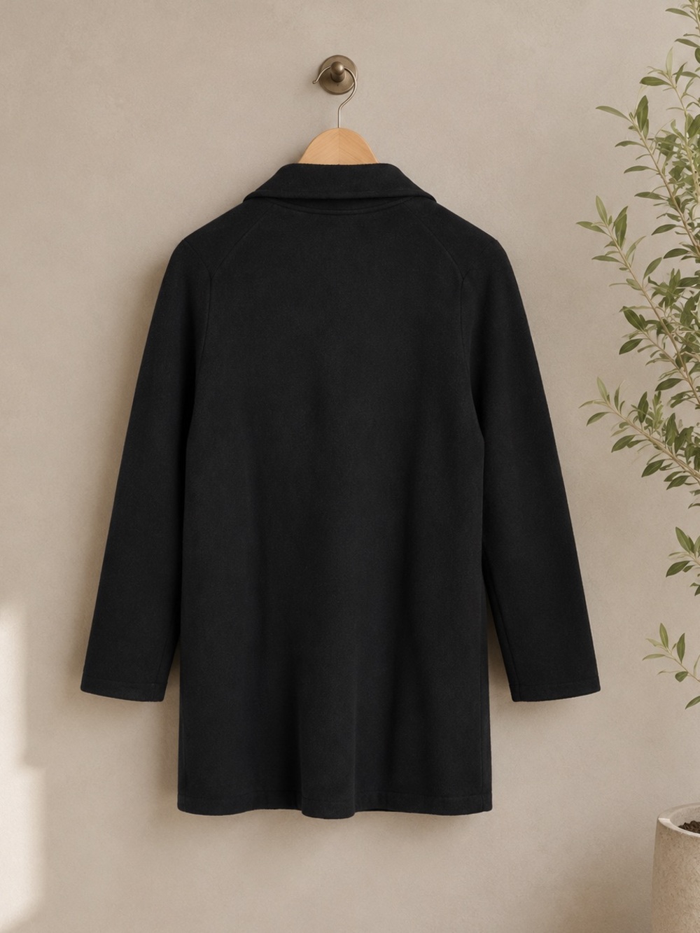 Quince 100% Organic Cotton Knit Blazer XS Black - Picture 2 of 5